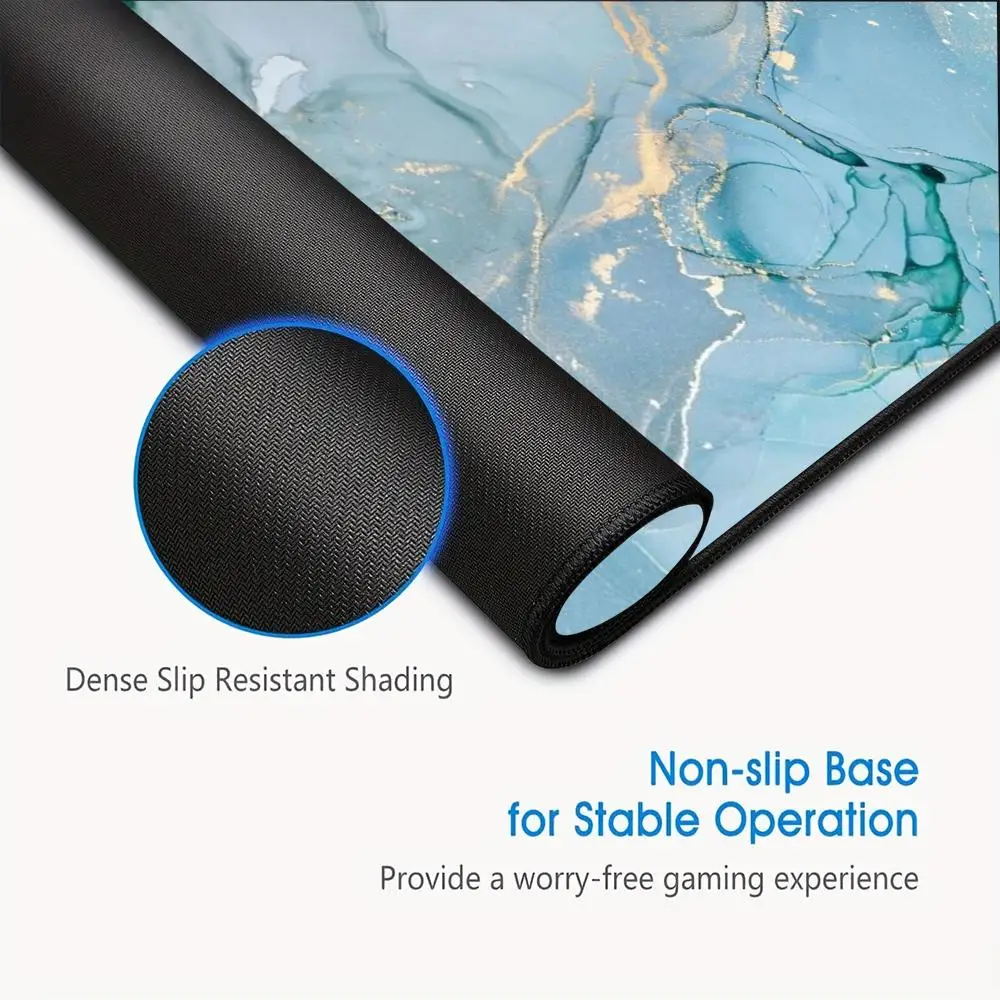 لوحة ماوس للألعاب كبيرة الحجم لطاولة الكمبيوتر المحمول، مكتب الكمبيوتر، لوحة ماوس كبيرة الحجم، ملحقات الكمبيوتر، مفرش مكتبي غير قابل للانزلاق #5