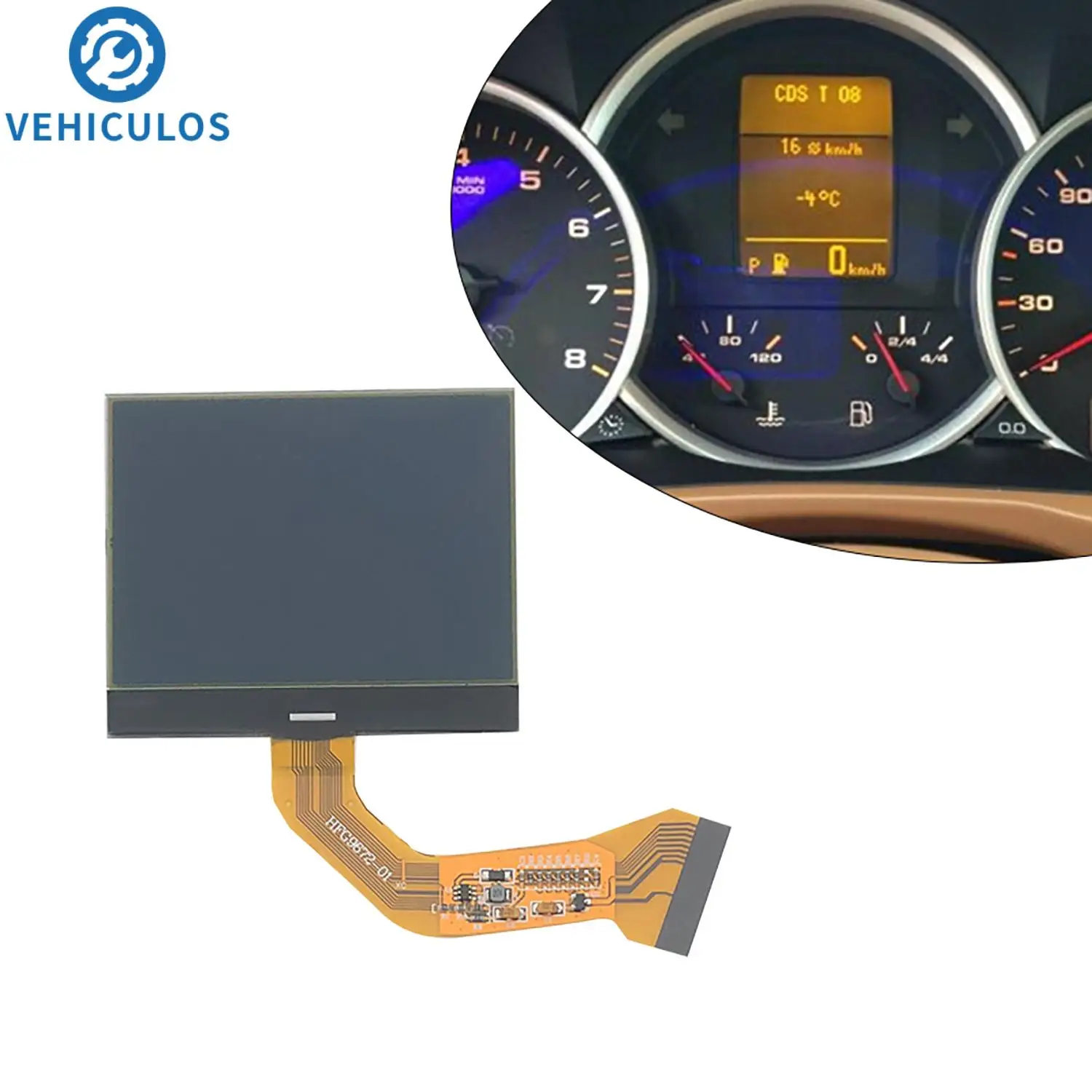 

Dashboard Monochrome Car LCD Screen 7L6920 970D 7L6920970R/L Fit For VOLKSWAGEN Touareg 2002-2008 Replaceable Accessories