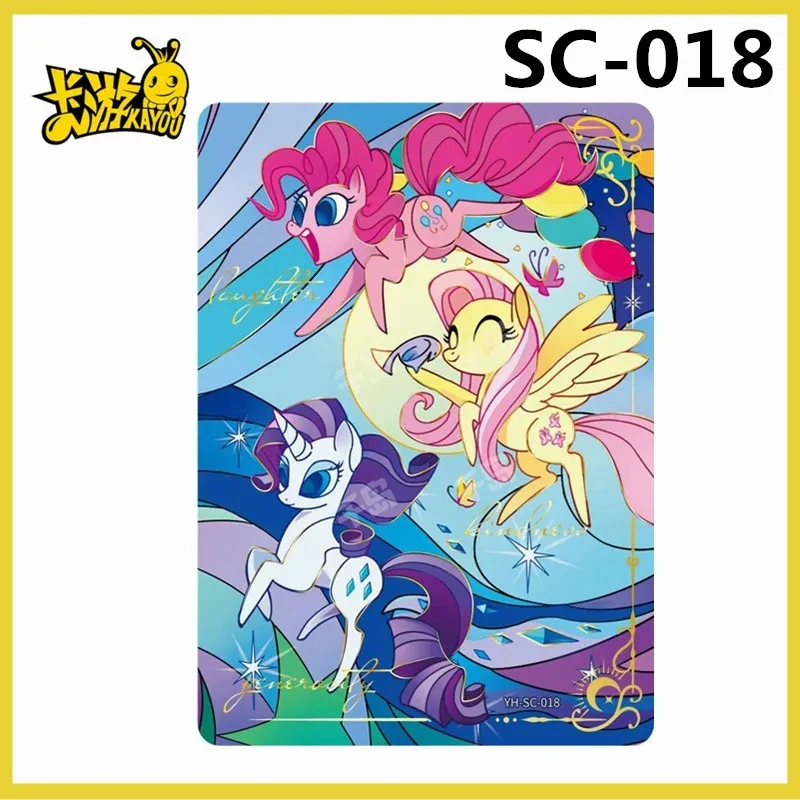 

Новая аутентичная карта My Pony KAYOU, аниме Limited Hui Yue 4, редкая коллекционная карта SGR001-006, игрушка принцессы для девочек, детский подарок