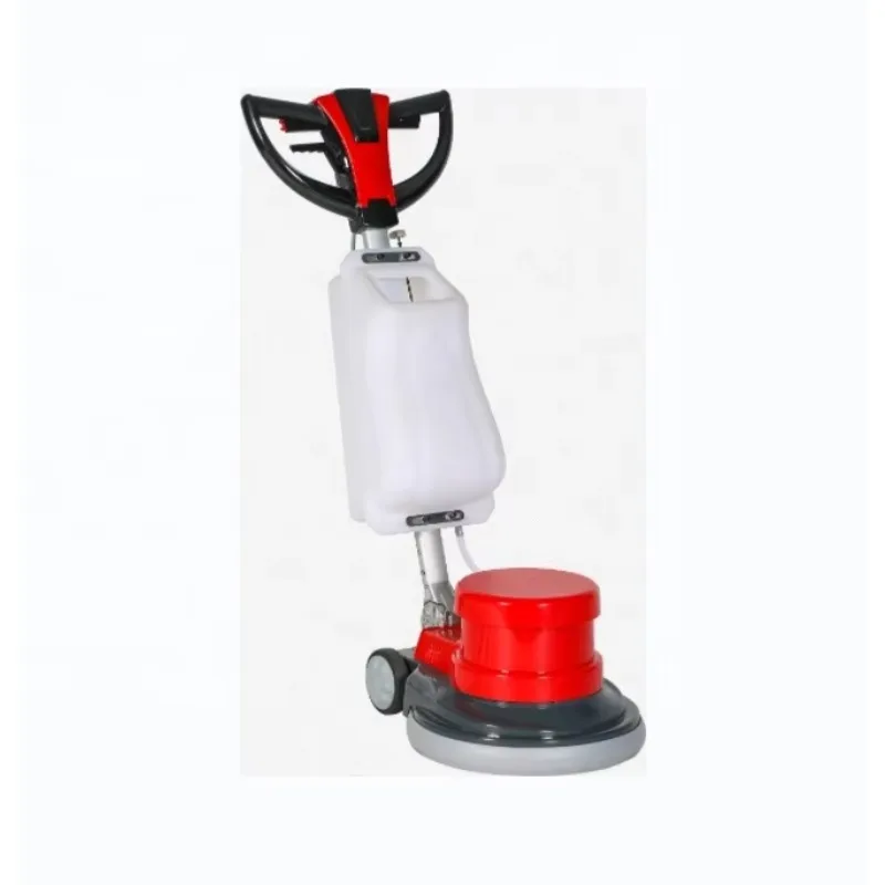New Commercial Electric Hand-Push Marble Granite Floor Scrubber 17 Inch 1100W Burnisher Electric Floor Brush Machine