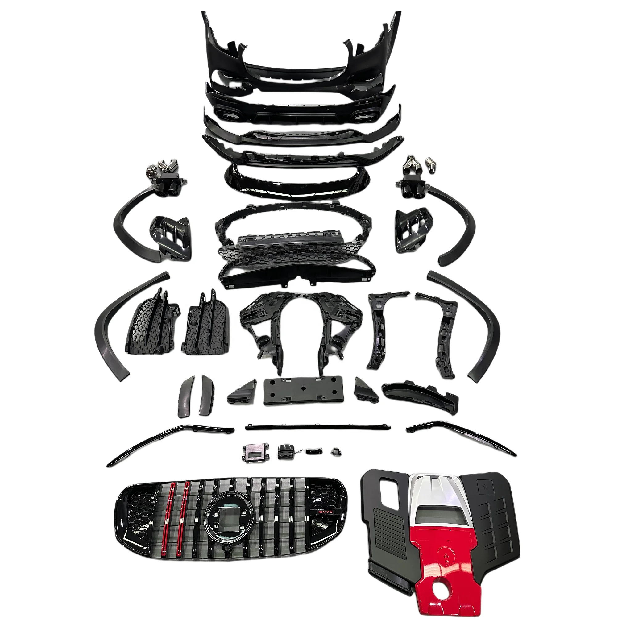 GLS B900 Full Bodykit for X167  GLS Class GLS600 GLS480 GLS400 GLS450  Upgrade to GLS B900 BBS Style