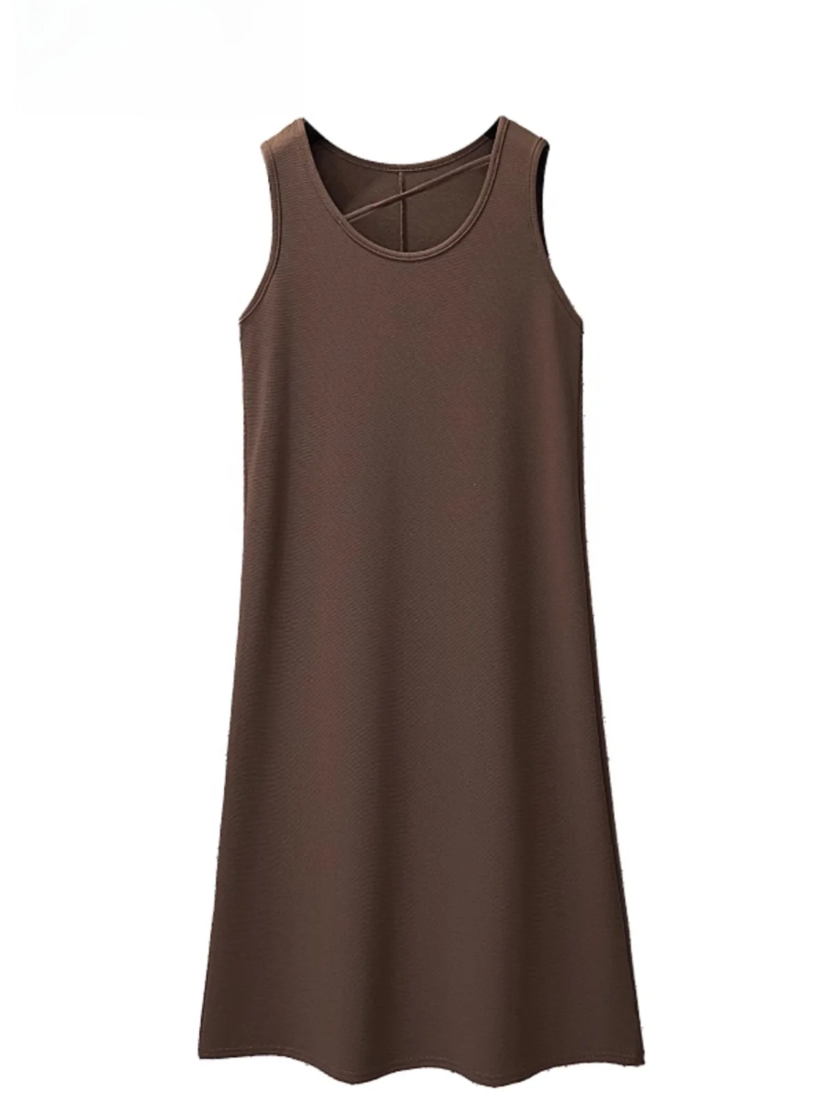 

Модный женский жилет средней длины, весенняя коллекция, большие размеры, базовый слой, на бретельках, для повседневной носки, в корейском стиле V-образный вырез