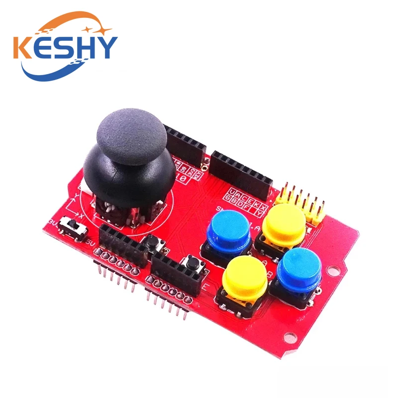 Joystick Shield for Arduino Expansion Board Analog Keyboard and Mouse Function