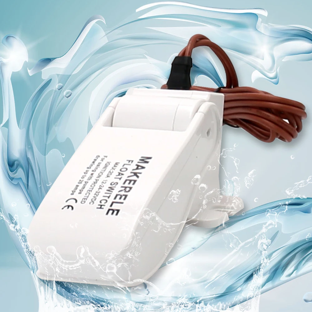 Pompa wody przełączniki zęzowe czujnik przepływu dla pomp zęzowych automatyczne elektryczne pompy wodne przełącznik pływakowy DC MK-CFS12