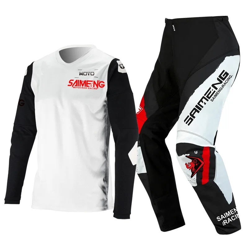 motorcycle suit cross child Enduro 3 4 5 6 7 8 9 10 11 12 year motocross jersey and pant kid off-road mx mtb