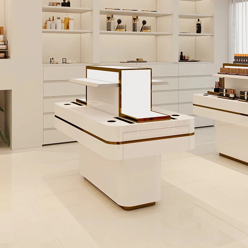 

Customize.Store Design Makeup Cosmetics Display Stand Cabinets Display Showcases Cosmetics Display Cabinet