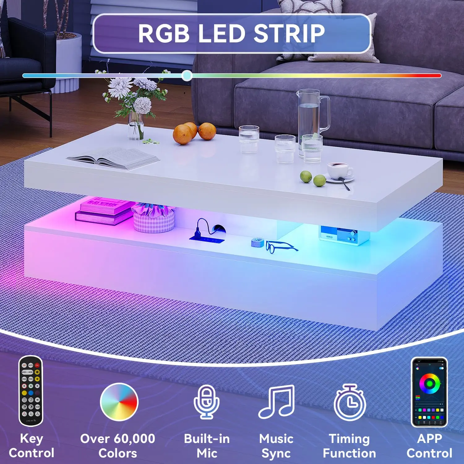 Thumbnail 4 - #17 Best Glass Top Coffee Tables to Buy In 2026