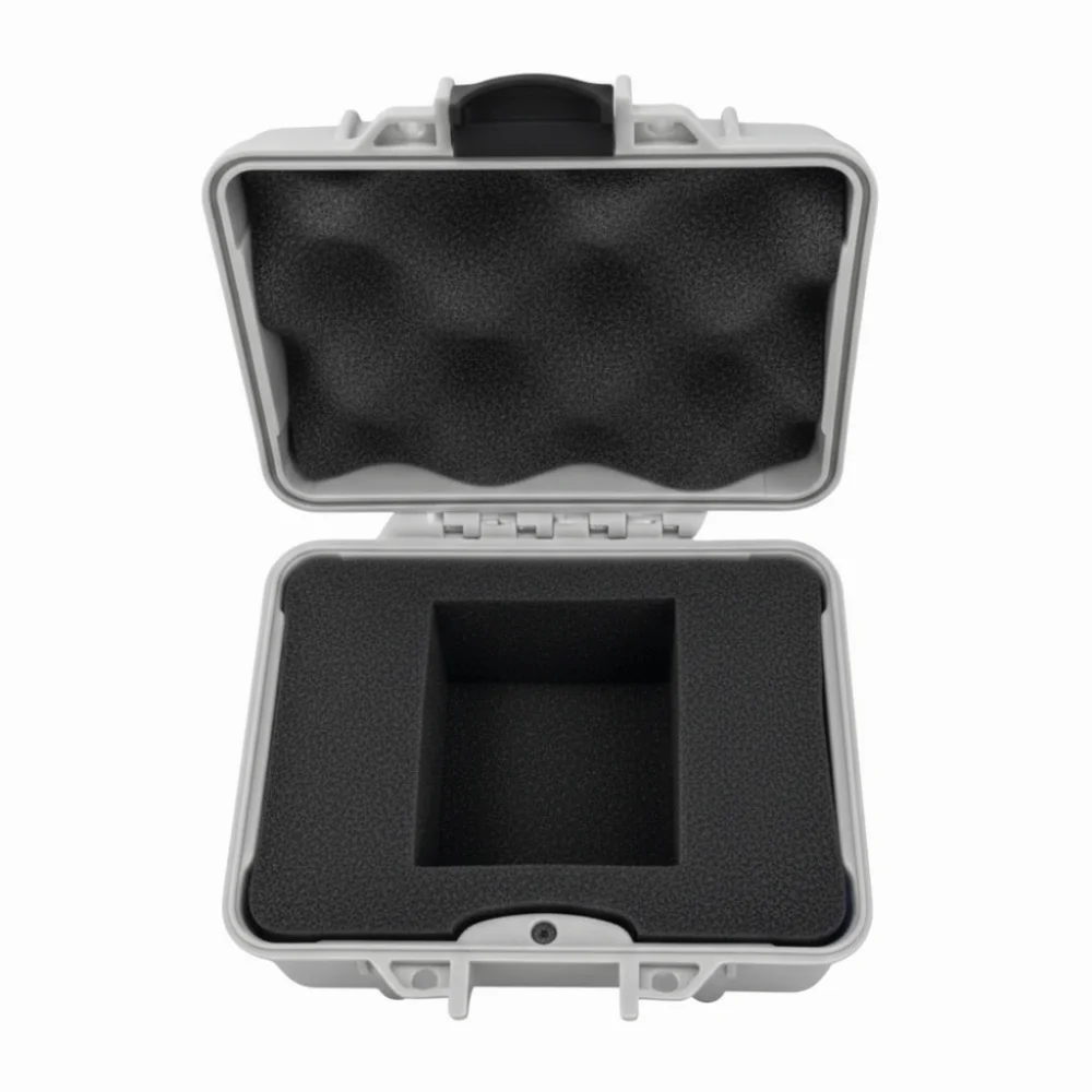 Removable Cushion Plastic Watch Travel Case 1 Slot Portable Bracelet Storage Box Waterproof Square Jewelry Storage Case Outdoor