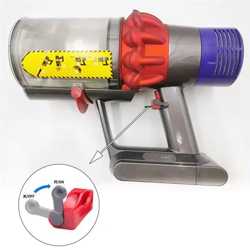 

(A25M) Аксессуары для пылесосов Dyson V7 V8 V10 V11: Мягкая щетка для удаления пыли без следов с шлангом и фиксатором-переключателем