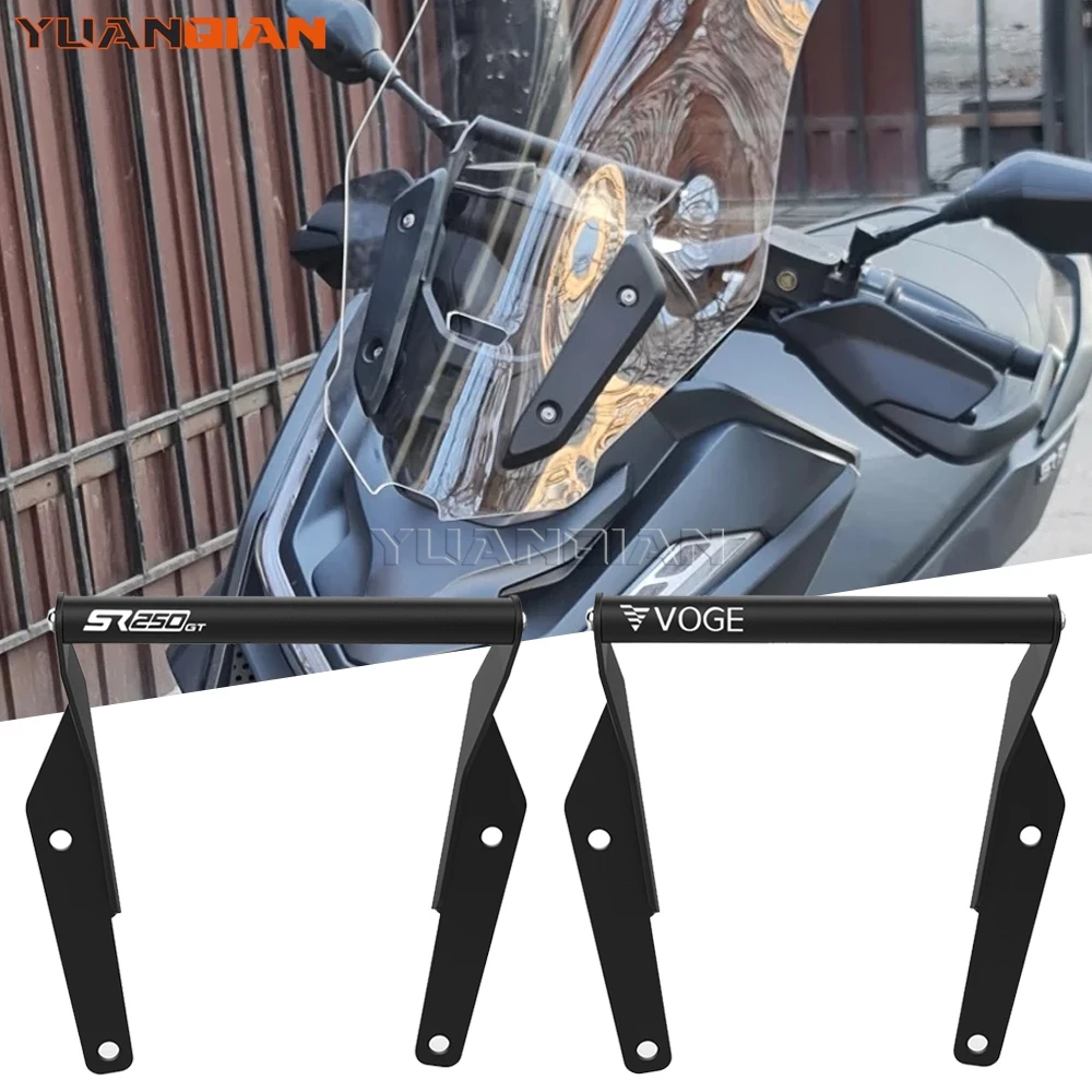 

For VOGE SR3 250 SR250GT SR4 350 400 SR4Max 2023 2024 2025 2026 Motorcycle GPS Phone Holder Stand Navigation Extension Bracket