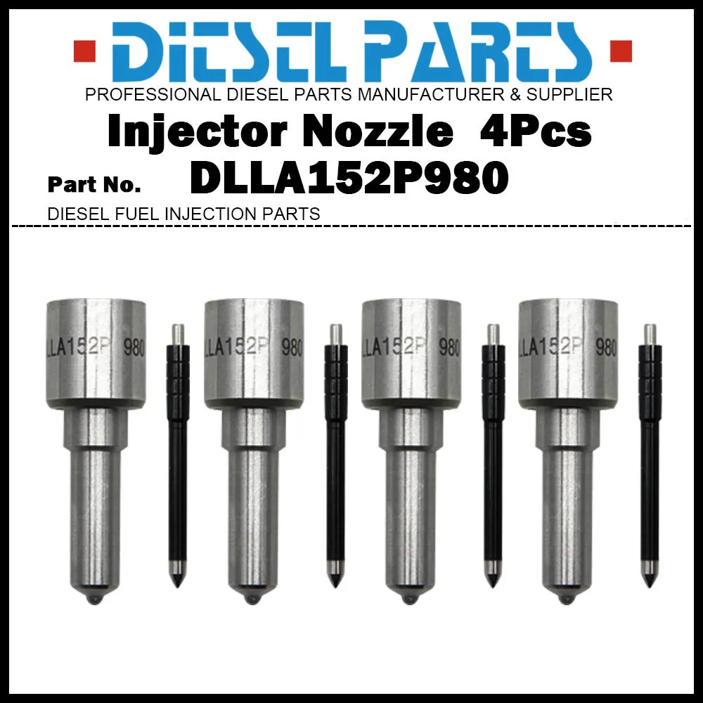 Fuel Nozzle Replacement Parts 093400-9800 DLLA152P980 For Isuzu D-Max 3.0 4JJ1 095000-6980 8-98011604-5
