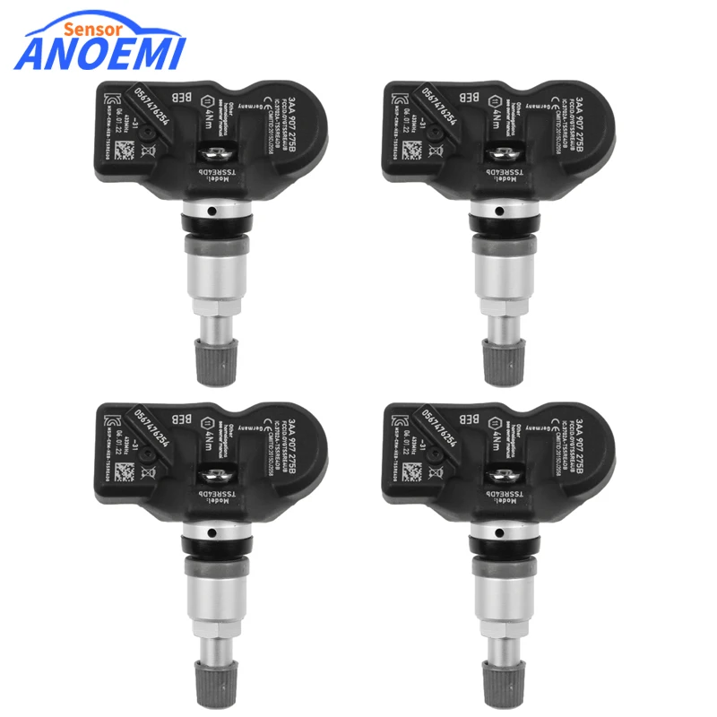 YAOPEI-Sensor de presión de neumáticos, accesorio para VOLKSWAGEN PASSAT CC TPMS, 3AA907275 fit 2008-2018, 3AA907275B