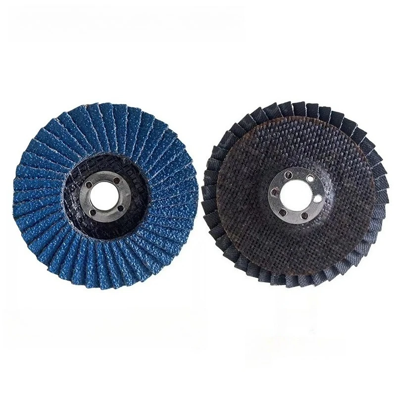 100/115/125 мм полировальный лепестковый диск, угловая шлифовальная машина, шлифовальный круг для деревообработки, заточки металла, удаления ржавчины, 1-2 шт.