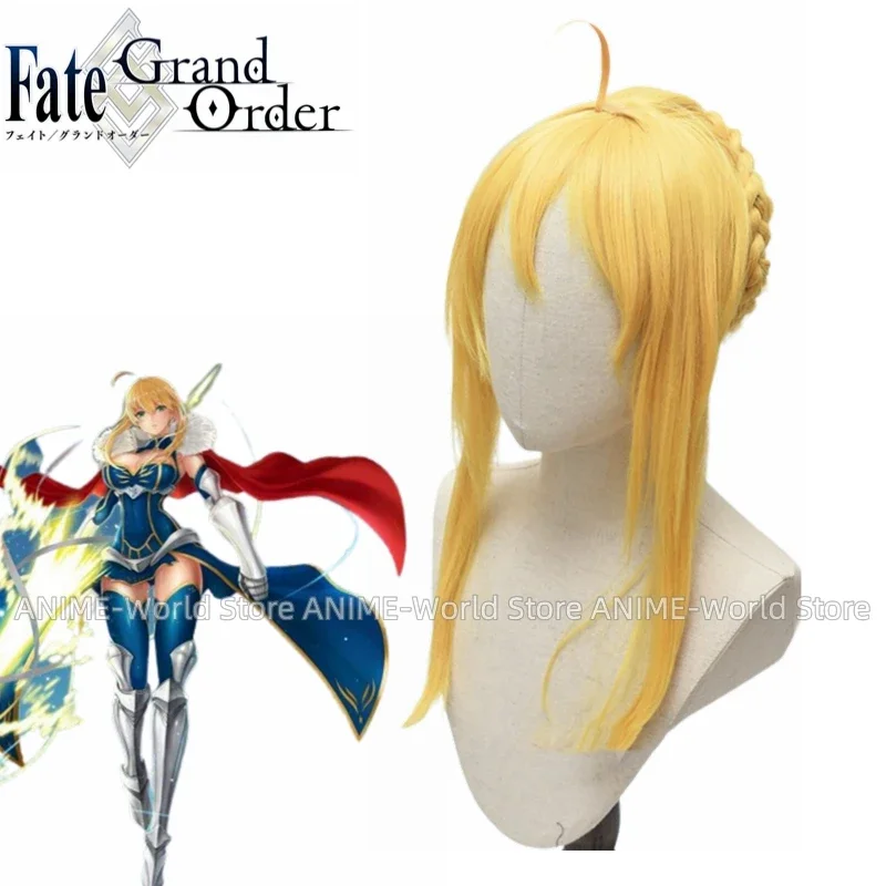 Anime Saber Fgo cosplay lancer Fate Grand order Lancer cosplay Altria Pendragon Wig cosplay Customized costume made