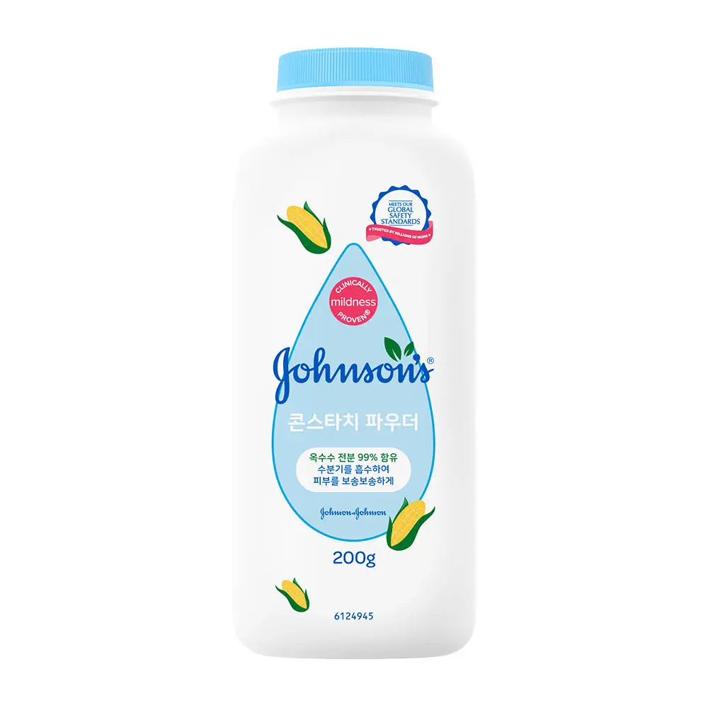 مسحوق جونسون كونستاشي للأطفال 200 جرام مسحوق حماية بشرة الطفل مكونات طبيعية عطر حلو