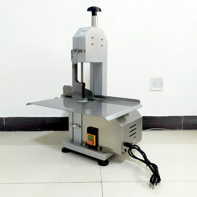 Image of Kommerzielle Säge Knochen Schneiden Rippen Fleisch Slicer Elektrische Knochen Schneiden Maschine Gefrorene Fische High Power Säge Knochen Maschine