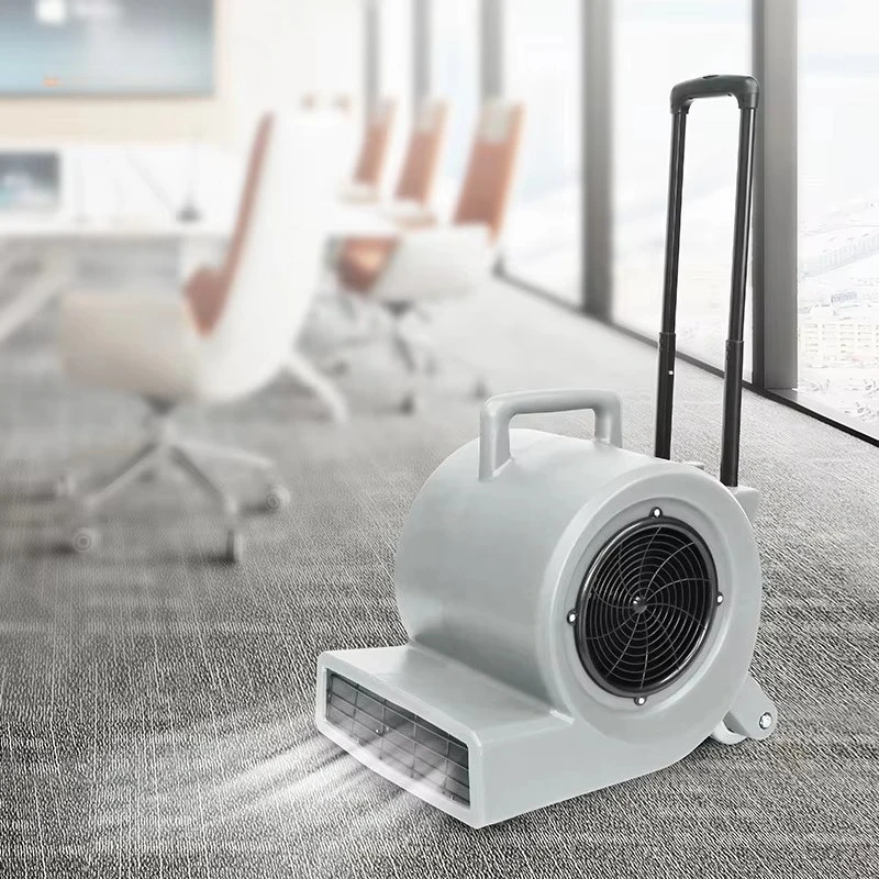 Hotel Carpet Drying Dryer Equipment 900W Adjustable Wind Speed Electric Floor Carpet Air Dryer Blower