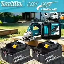 Quick Charge Compatible Makita Replacement Battery, New Original 18V 6.0Ah Rechargeable for LXT BL1830 BL1840 BL1850 BL1860B