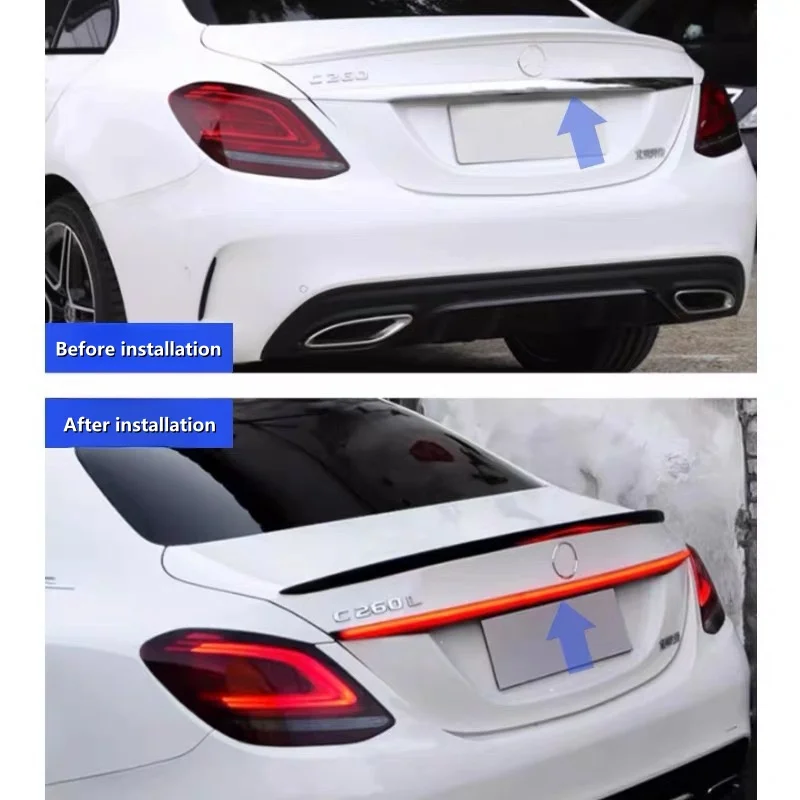 Achterlicht Auto Bumper Achterlicht Voor Mercedes-Benz W222 W221 W213 W205 2015 ~ 2021y Led-Achterlicht E300l Achterlicht