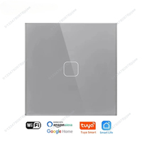 Smart Switch Without Neutral Wire 1 2 3 4 Gang Wifi Wall Light Touch Switch Eu 220v Tuya Smart Home Supports Alexa Google Home