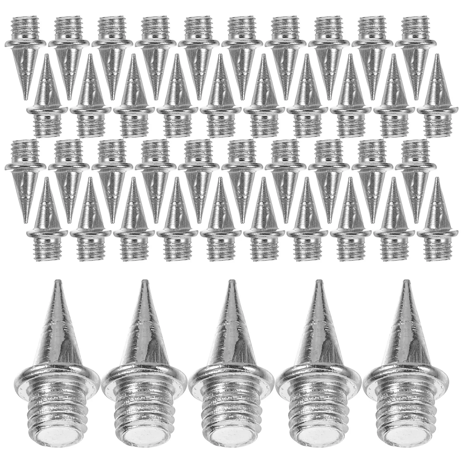 

110pcs Metal Hard Steel Shoe Running Running For Track Shoes Jump Lightweight Anti Slip Spikes For Sports Playground