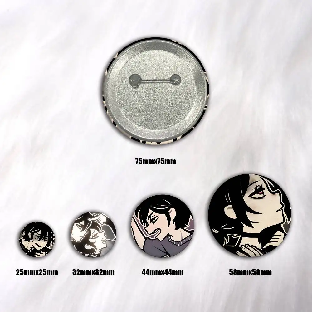 A-The C-Coffin Of Andy And Leyleys Tinplate Brooch Figure Icon Badge Handmade Brooches For Backpack Clothes Decoration