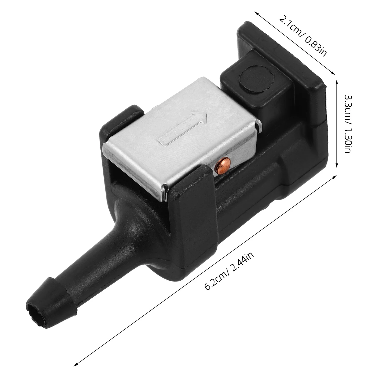 6 مللي متر خط الوقود محول موصل المحرك تركيب خرطوم الزيت البحري توصيل سريع مقرنة لخزان محرك القارب الأنابيب عالية