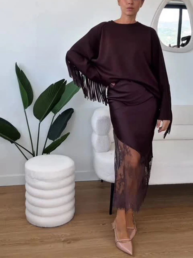 فستان ماكسي نسائي مثير غير منتظم من الجلد بدون حمالات موضة بدون أكمام بدون ظهر مجوف عالي الخصر فساتين نحيفة للحفلات المسائية #5