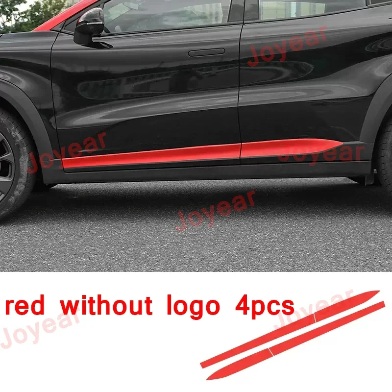 For Changan UNIT UNI-T 2020-2022 Car Door Side Body Trim Decorative Styling Fashionable Sticker Film Exterior Accessories