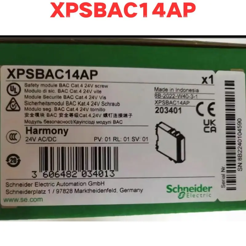 

New Original XPSBAC14AP Relay