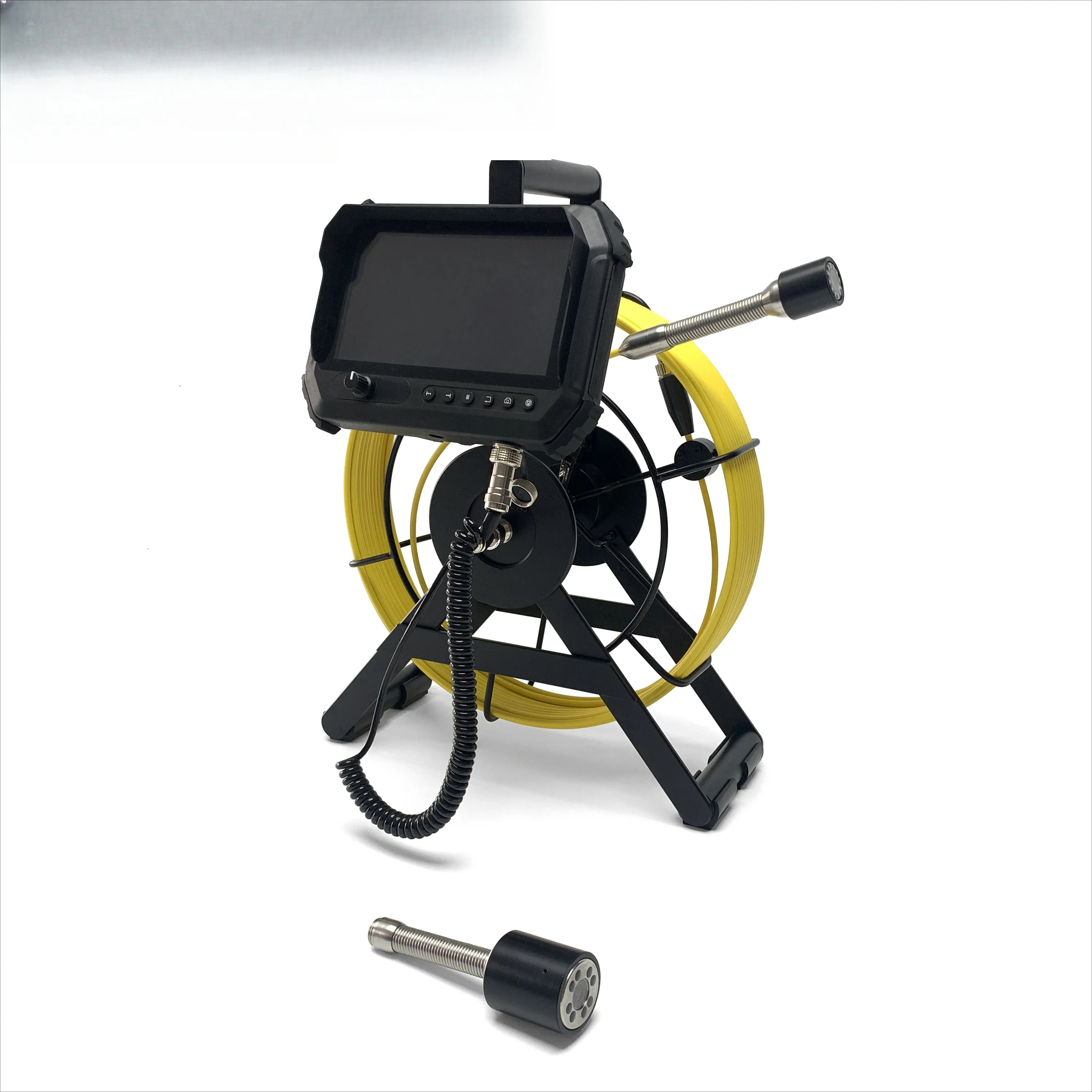 Custom 20M/30M/50M/100M Pipe Inspection Camera HD 1080P 7 Inch Monitor DVR Drain Industrial Endoscope Sewer Camera