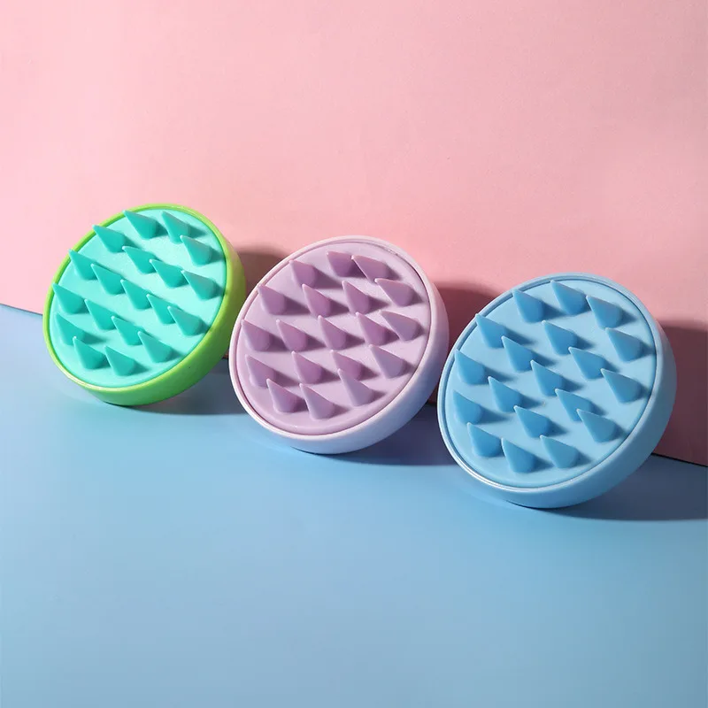 

Massager Scalp Shampoo Brush Hair Comb Massager Wet And Dry Dual Use Deep Cleaning To Relieve Fatigue Magic Demelant Brush Hair