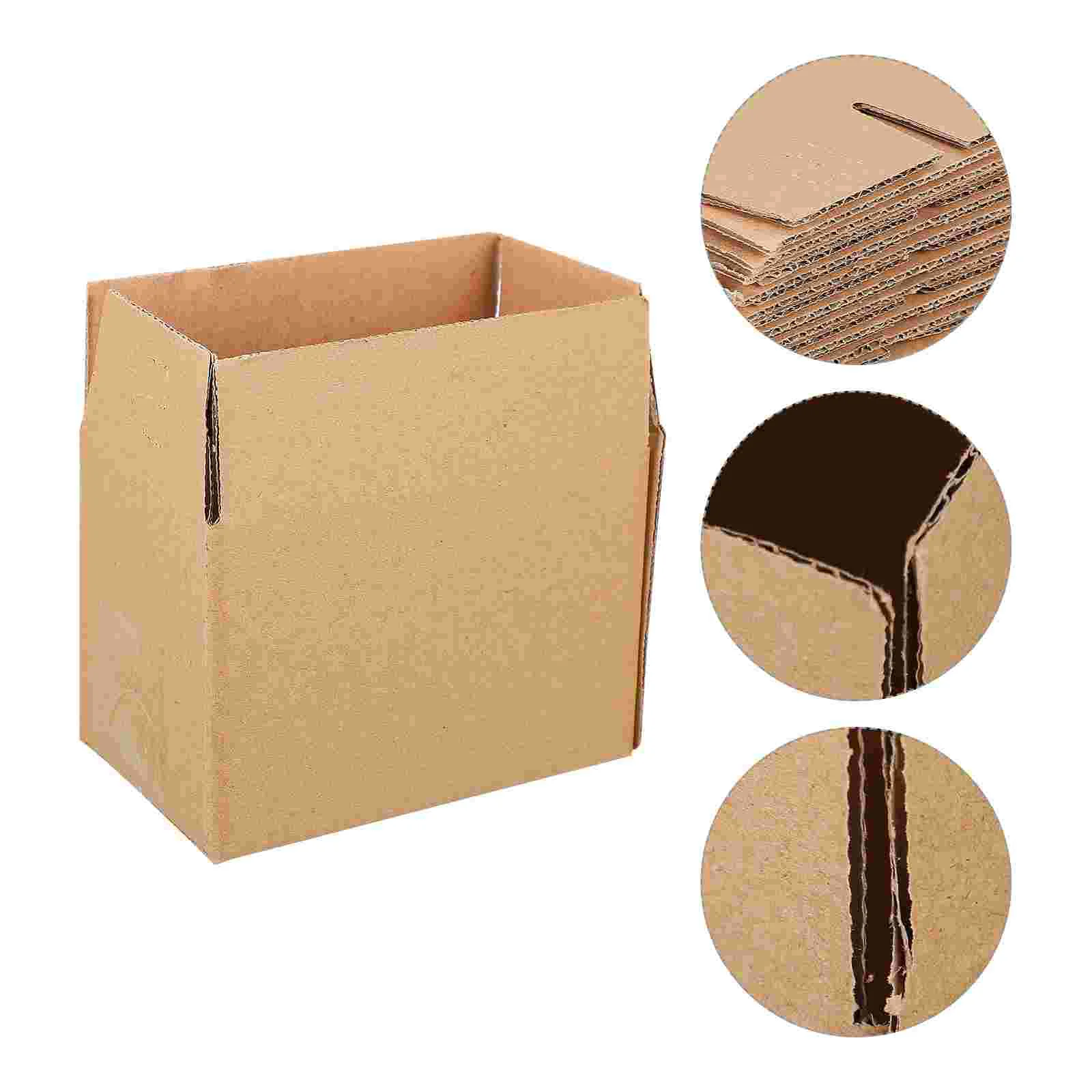 20 Pcs Super Hard Express Carton Practical Cartons Packaging Small Storage Boxes