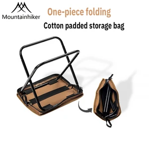 Mountainhiker-pamping portable Stool Folding, Ultra-Light Aluminum Alloy, Storage Chair, Mini Chair, Furniture Fishing, Picnic 6 Main Sales Banco Camping - №6