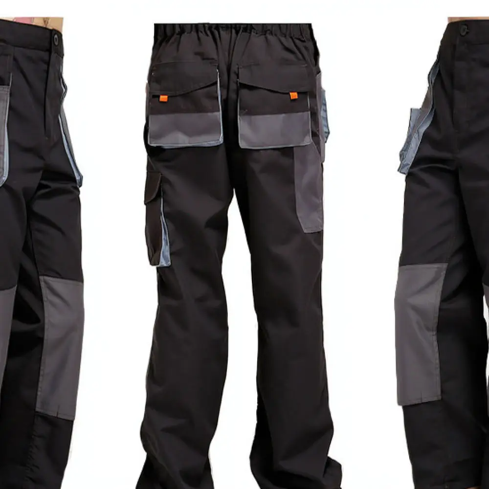 Mens Long Sleeve Industrial Coveralls Reflective Safety Workwear Mechanic Uniform Protective Apparel For Logistics And Repairing
