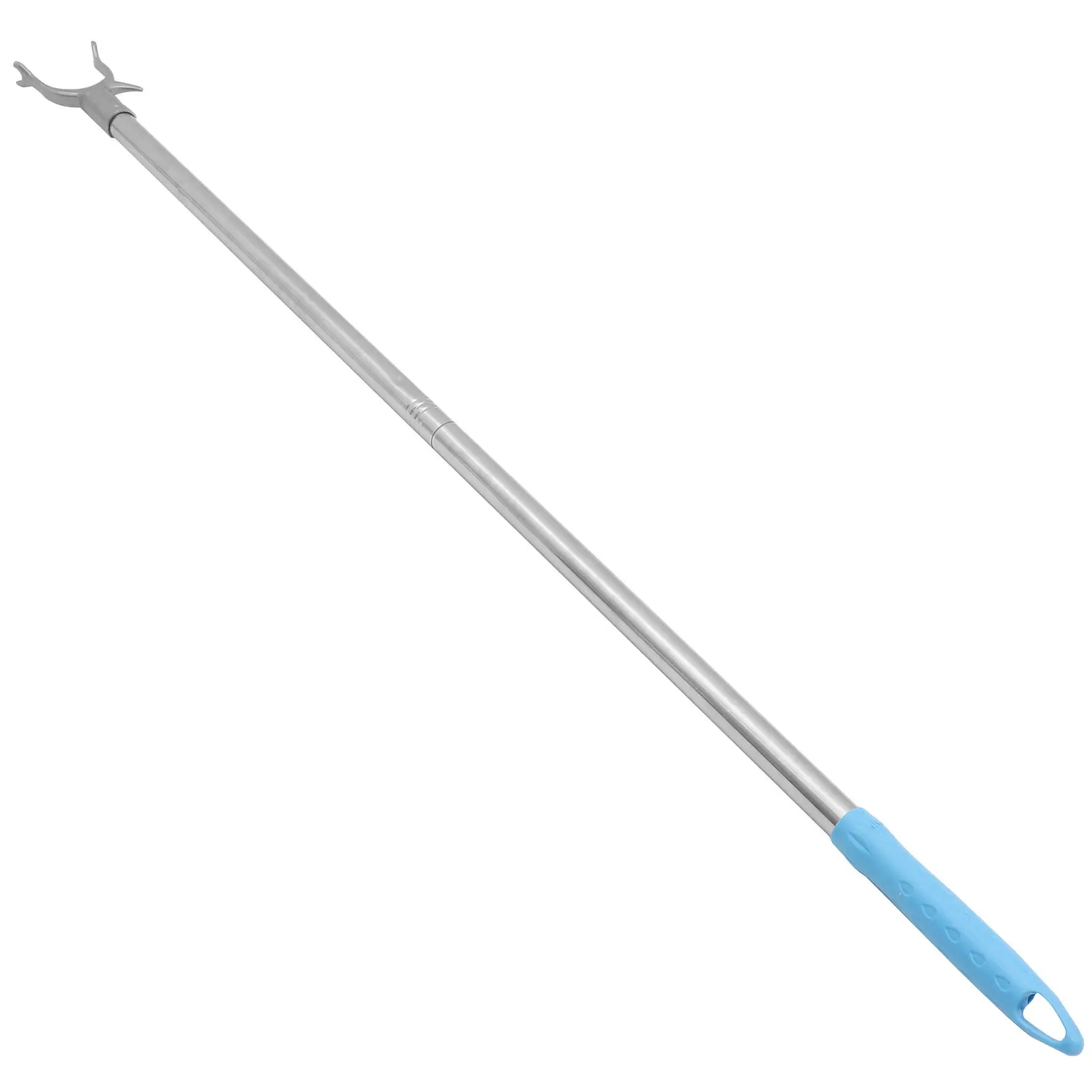 Reliable Clothes Reach Pole Stainless Steel Aluminum Material High Load Capacity Clothesline Rod for Home Laundry Clothes Drying