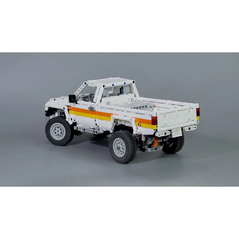 MOC-127170 New Classic Cargo Transport Small Truck Building Block Model, 1255 Parts, Boys' Children's Birthday Gift Toy
