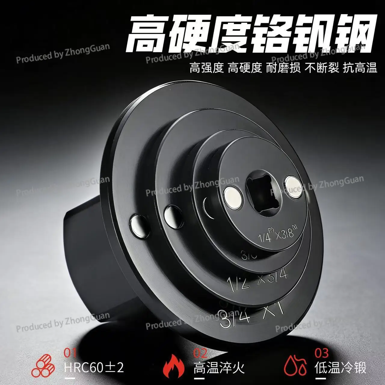 Multi-specification Color-coded Threaded Adapters, Male/female Reducing Couplings, Aluminum Alloy Plumbing Pipe Adapters