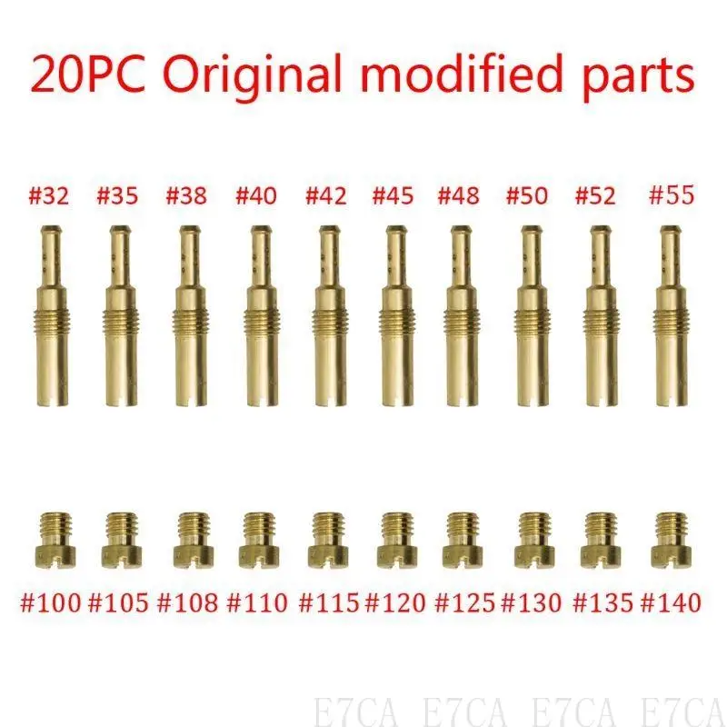 E7CA 20Pcs Motorcyc… - image
