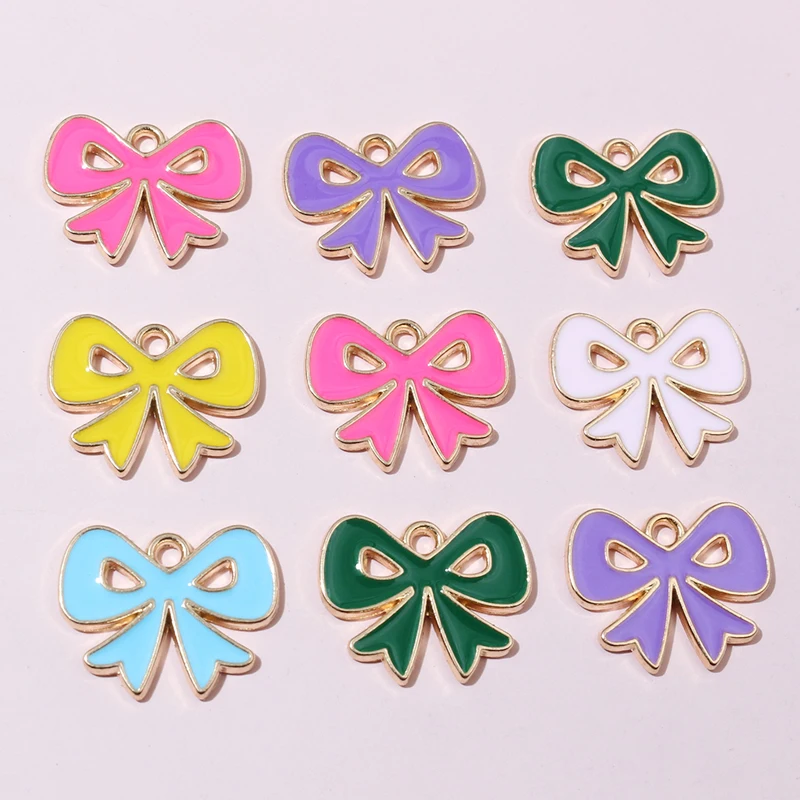 20x14x x ، سحر قوس المينا ، دلاية من سبيكة تصنعها بنفسك ، إكسسوارات لصنع الأقراط ، قلادة الأساور ، سلسلة المفاتيح