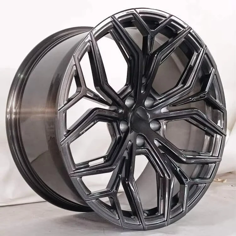 

Custom Deep Concave Forged Aluminum Alloy Wheels 18-22inch Black Mesh Design 9-10J Alloy Passenger Car Wheels