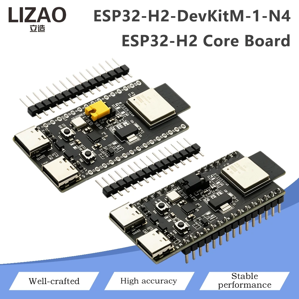 ESP32-H2-DevKitM-1-N4 ESP32-H2-MINI Core Board BLE 5.3 Zigbee Thread Wi-Fi Module TYPE-C Dual USB ESP32-H2 Wireless Core Board