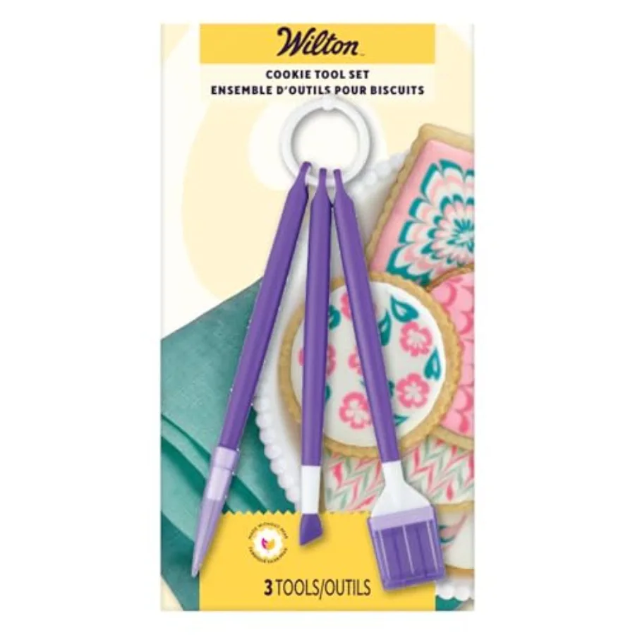 Cookie Decorating Supplies Tool Set, 3-Piece