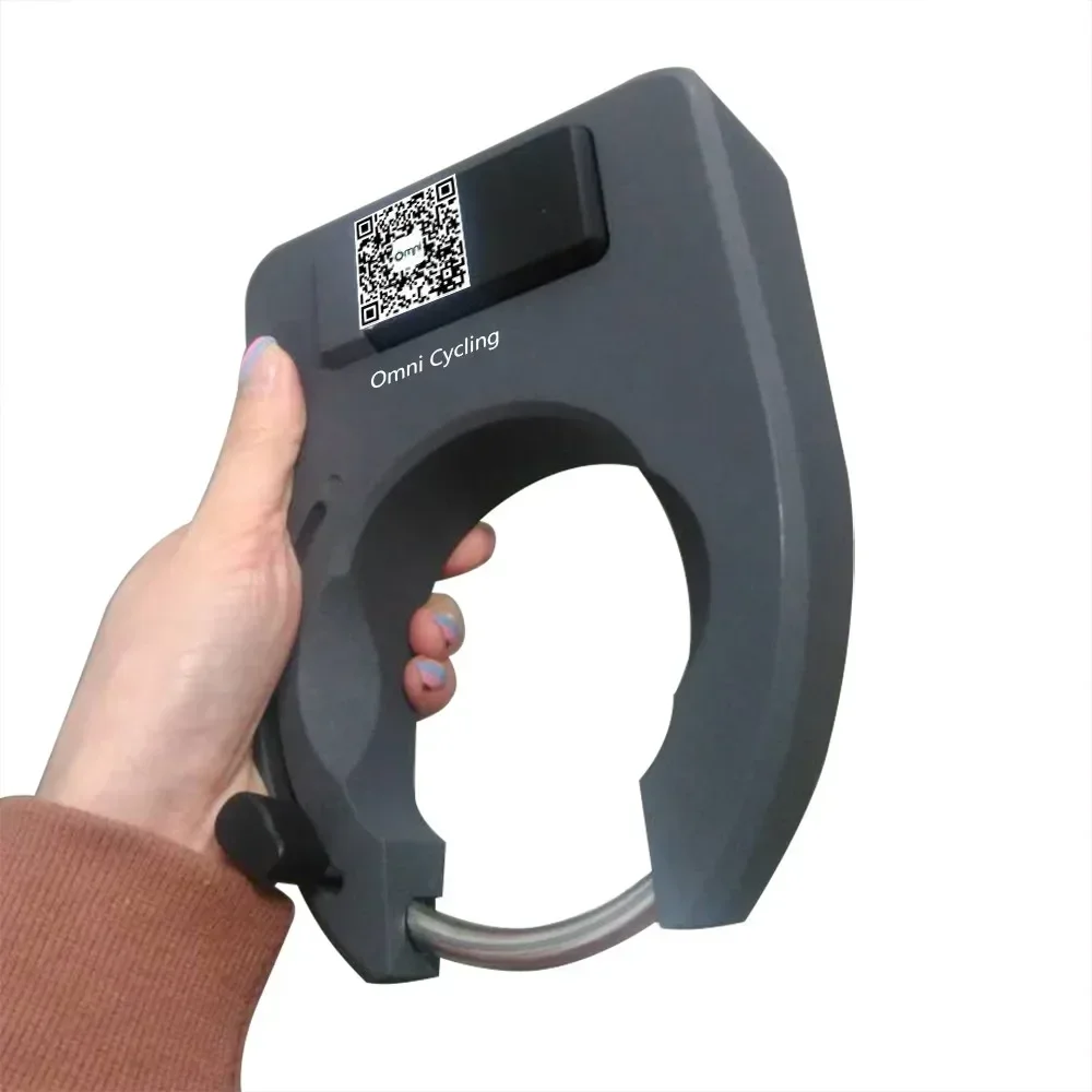 Smart Featuring App Remote Control Built-in GPS Bike Sharing System Waterproof Real Time Positioning Electronic Bike Lock