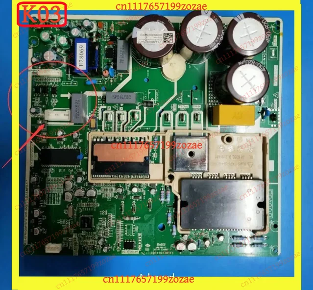 K03 k3 Replacement Outdoor Inverter PCB for Midea AC - Compatible with KFR-105W/BP2T3N1, OEM P/N 17122000008629