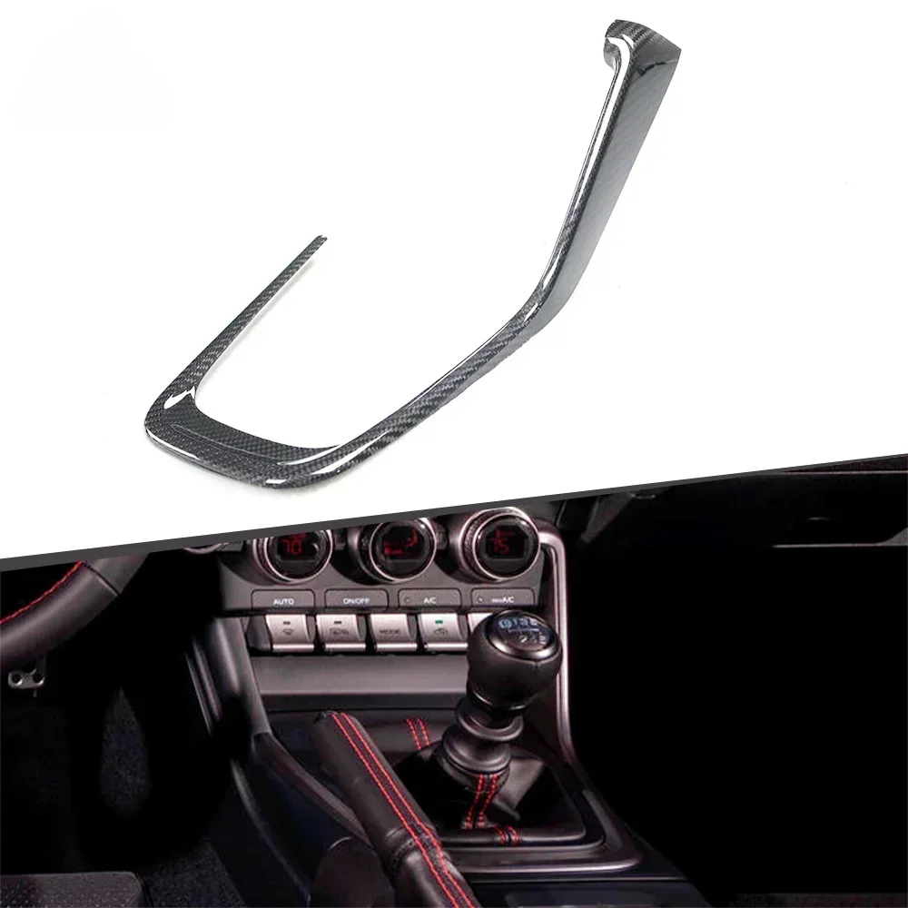 

For Toyotas GR86 Subaru Brz Dry Carbon Interior Center Consoles Side Panel Trims