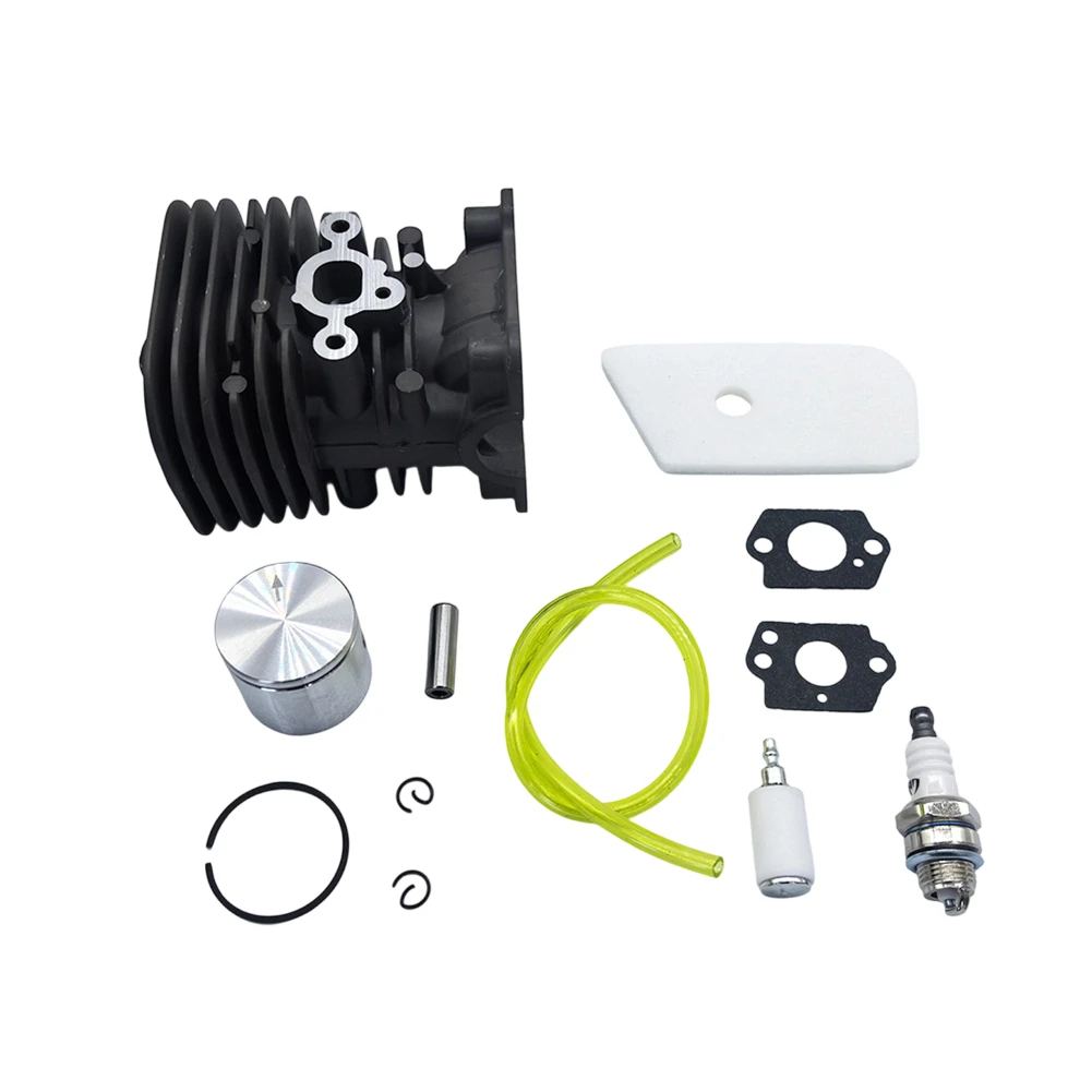 Replacement Engine Cylinder for piston Kit 128R 35mm for Hus 128CD 128L 128LD 128LDX 128DJX 125R 125RJ Compatible Models