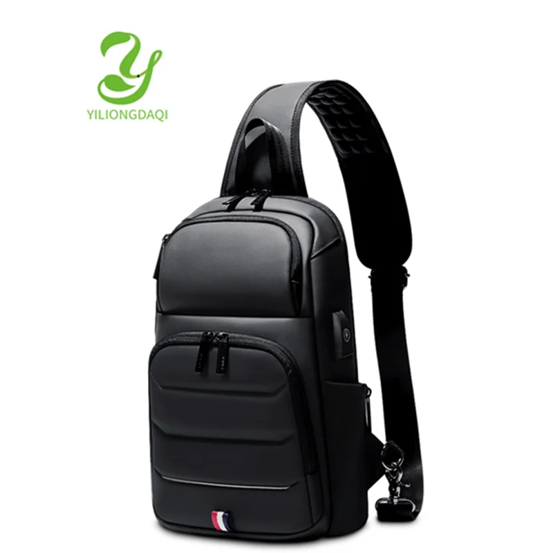 Designer Crossbody Bags for Fashion Shoulder Bags USB  Messenger Sling Bag Chest Bag Oxford Single Shoulder Strap Pack