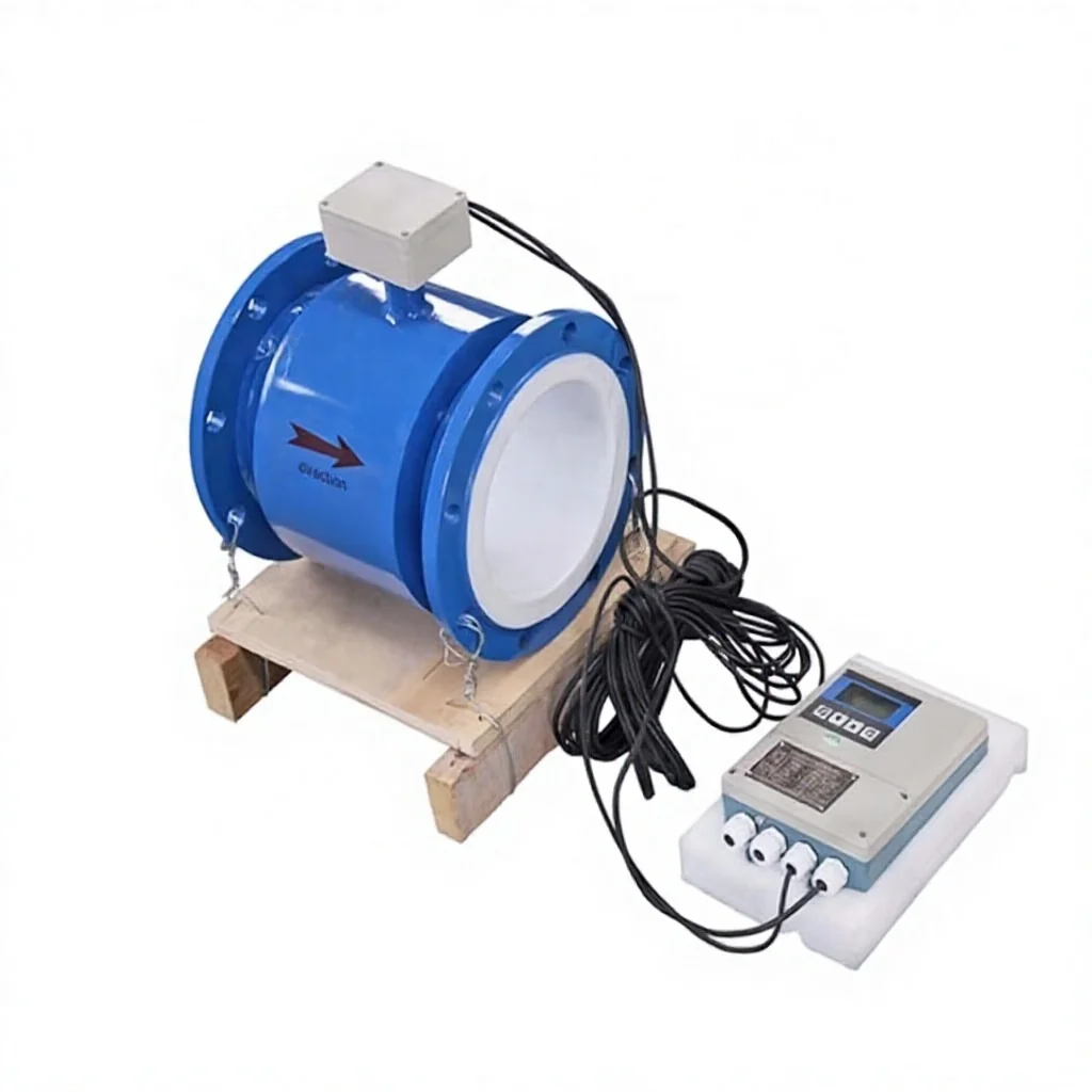

DN200 Separate Type Electromagnetic Flow Meter Submersible with LCD Display OEM Support for Sewage Water