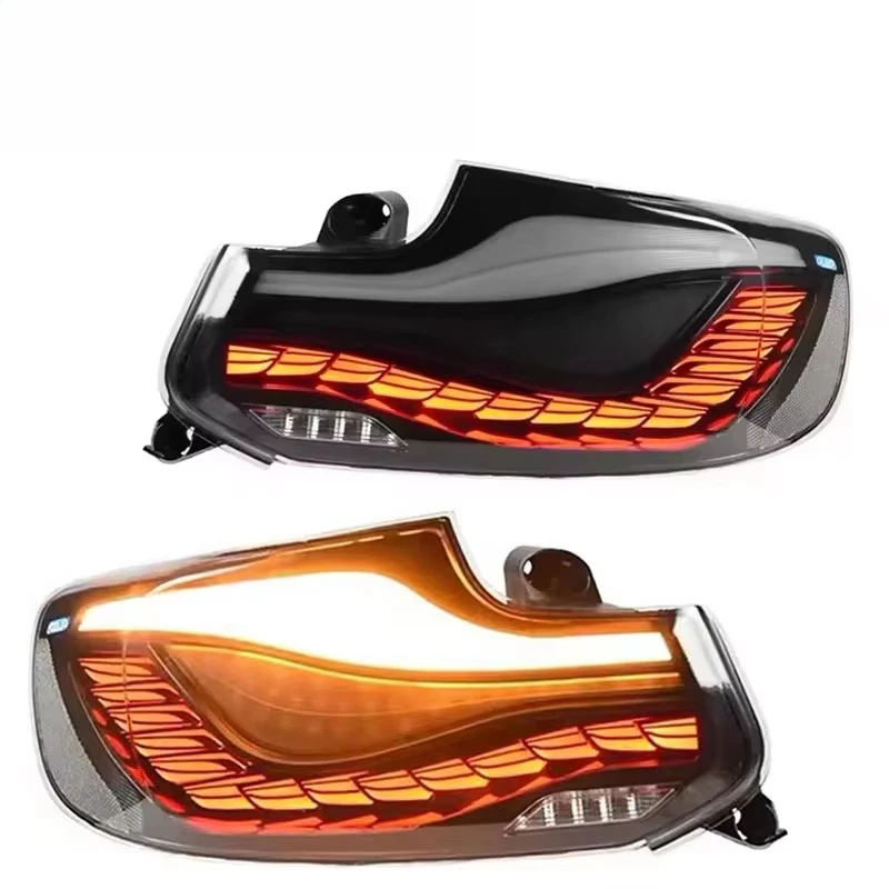 Car Taillight for 2 Series Assembly Dragon Scale Back Lights GTS Style Factory Sale Plug&Play Rear Lamp System
